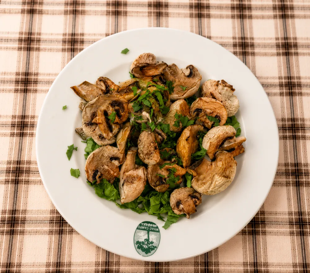 Garlic Grilled Mushrooms
